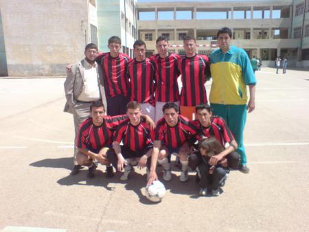 notre equipe du tournoi de lycée